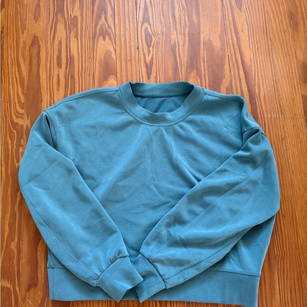 lululemon athletica green softstreme Sweatshirt